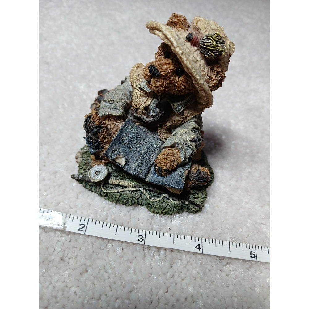 Boyds Bears and Friends 1994 "Otis...The Fisherman" Figurine #2249 - Picture 4 of 13